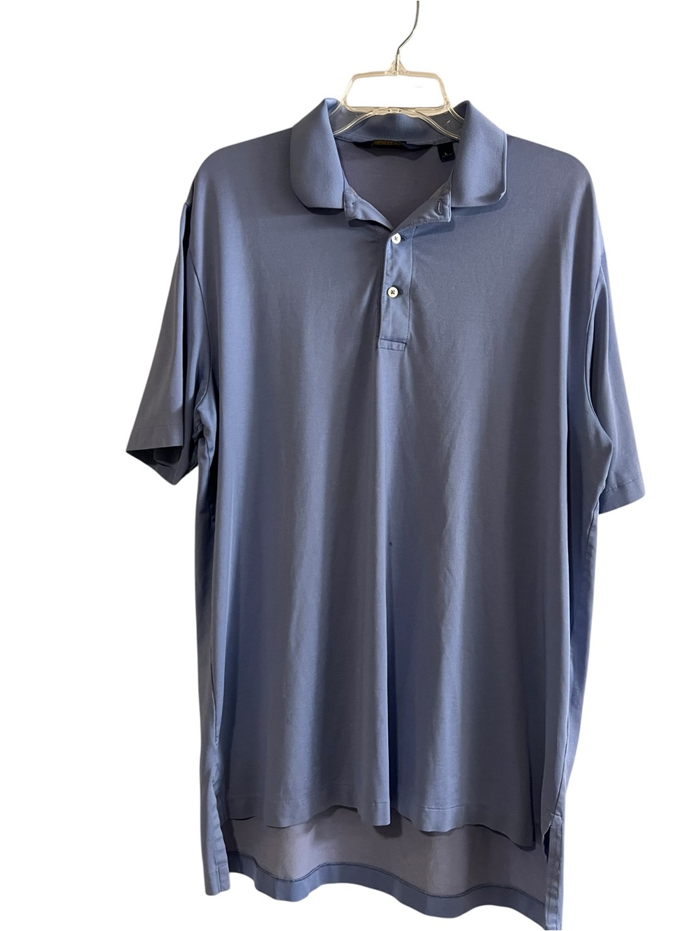 Polo Golf Ralph Lauren Performance Polo Shirt Light Blue L